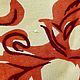 Винтаж: Скатерть цветы шелк Бельгия. Текстиль винтажный. Екатерина кетикет. Ярмарка Мастеров.  Фото №6