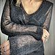 Свитер-паутинка из мохера. Джемперы. Knitwork_room (Вязаные вещи в наличии и под заказ). Ярмарка Мастеров.  Фото №4