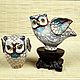 Заказать Винтаж: МОЛОДЫЕ  ФИЛИНЫ  ФИГУРКИ  ПТИЦ Cloisonne Клуазоне Ручная работа  Китай. Чердак дяди Рико. Ярмарка Мастеров. . Статуэтки винтажные Фото №3