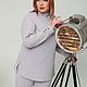  Из трикотажной лапши. Костюмы. Lera Samaryanova (moda-xxl-ru). Интернет-магазин Ярмарка Мастеров.  Фото №2