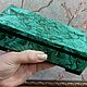 Купюрница Малахитовая 185*95. Шкатулки. Ольга Ornament. Ярмарка Мастеров.  Фото №6