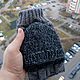 Митенки перчатки мужские без пальцев на подкладке цвет серый, Митенки, Москва,  Фото №1