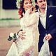 Wedding dress lace 3D 'Aphrodite - foam-2', Wedding dresses, Moscow,  Фото №1