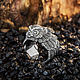 Owl ring cast in silver, Rings, Moscow,  Фото №1