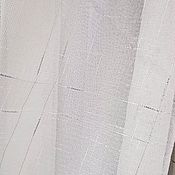 Для дома и интерьера handmade. Livemaster - original item Tulle and linen, with gold and silver threads. Handmade.