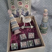 Куклы и игрушки handmade. Livemaster - original item Gift box for kids, a set of toys for girls. Handmade.
