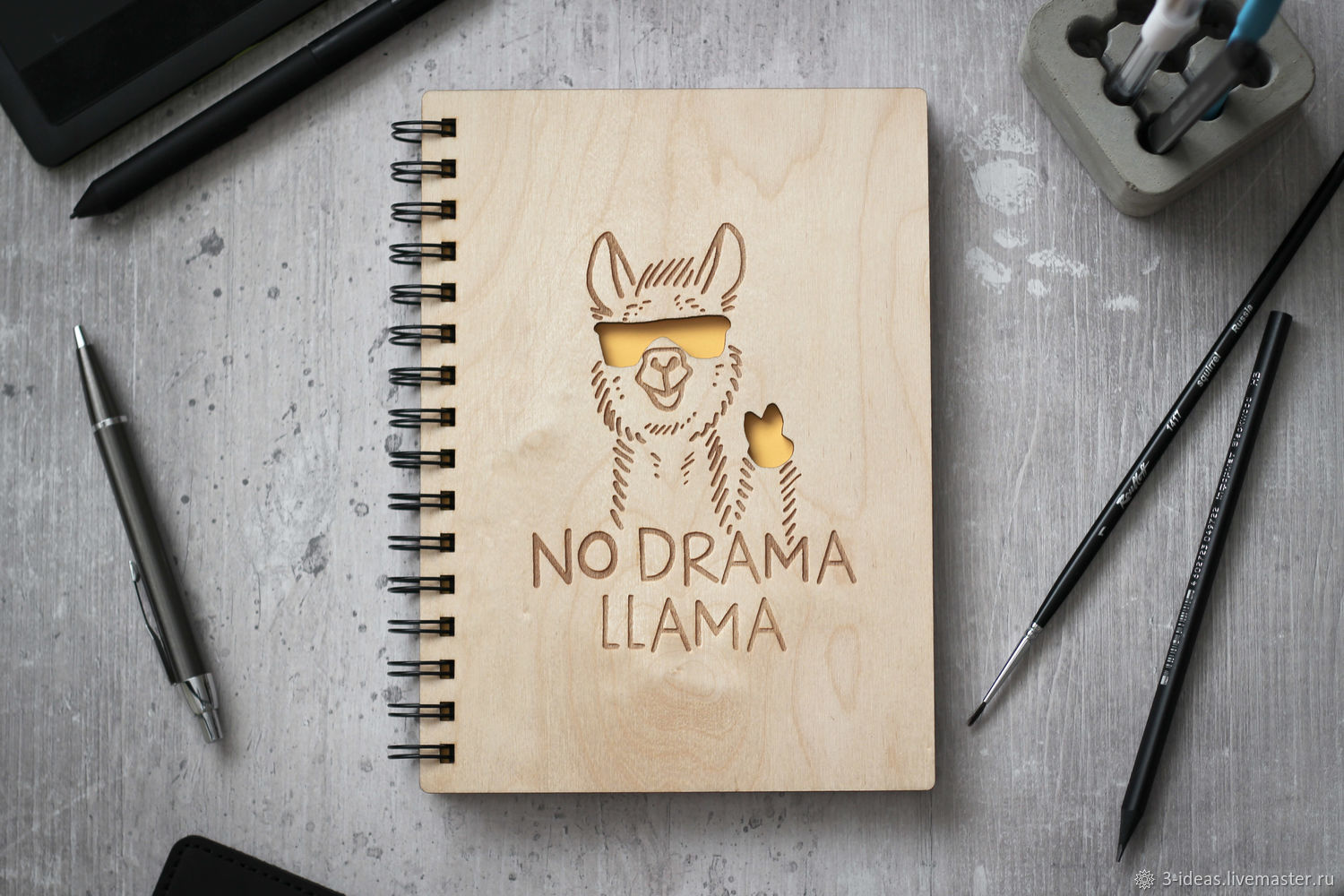 Lama's Wooden Notebook, Notebooks, Volzhsky,  Фото №1