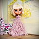  Кукла блайз кастом custom Blythe. Интерьерная кукла. Мастерская подарков Елены Смирновой. Ярмарка Мастеров.  Фото №4