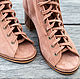Suede shoes Lima. Shoes made of suede for spring, autumn. Boots. KolibriLeather. Online shopping on My Livemaster.  Фото №2