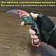 Нож сувенирный Karambit 1-17 Knife CS:GO Standoff из дерева. Сувенирное оружие. Tvoi-modeli. Интернет-магазин Ярмарка Мастеров.  Фото №2