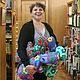 Izya knitted hippo handmade toy. Stuffed Toys. IRINA GRUDKINA Handmade Knitwear. My Livemaster. Фото №14