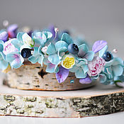 Украшения ручной работы. Ярмарка Мастеров - ручная работа Венок с цветами. Handmade. Украшения ручной работы. Ярмарка Мастеров - ручная работа Венок с цветами. Handmade.
