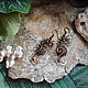 Earrings 'Sea horses'. Earrings. Firefly. Online shopping on My Livemaster.  Фото №2