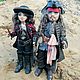 Jack Sparrow and Angelica teach, portrait, author's dolls. Portrait Doll. MariyaArtDolls Mariya Gromova. Интернет-магазин Ярмарка Мастеров.  Фото №2