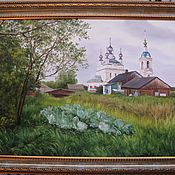Картины и панно handmade. Livemaster - original item Savinskoye. Yaroslavl region. 50h70cm. Handmade.