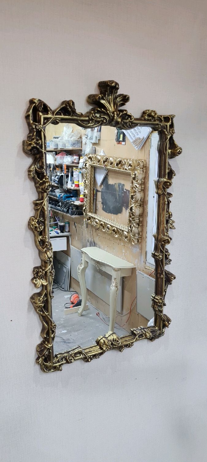 Зеркало в раме Вестерн D650 мм круглое (рама джутовая веревка)