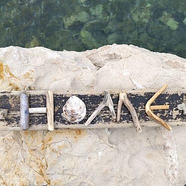 Для дома и интерьера ручной работы. Ярмарка Мастеров - ручная работа Home Табличка на стену Дрифтвуд 34 см. Handmade.