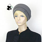 Аксессуары handmade. Livemaster - original item Stylish women`s cashmere beret. Four colors.. Handmade.
