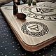 Алтарь из дерева Валькнут / Футарк / Стихии / Символы стихий. Алтарь. Руническая мастерская idavöllr. Интернет-магазин Ярмарка Мастеров.  Фото №2