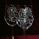 Dragons. wine glasses. Wine Glasses. ArtGraving. My Livemaster. Фото №4