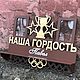  Медальница с полкой под кубки, Спортивные сувениры, Брянск,  Фото №1