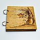 Sketchbook wood cover 16x16sm "Siren". Sketchbooks. EVAG. Online shopping on My Livemaster.  Фото №2