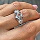 18. Кольцо данбурит, огранка 4.20 ct. Натуральные камни. Кольца. Елена. Ярмарка Мастеров.  Фото №12