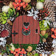 Wreath ' The door to childhood. Fall-Winter'. Wreaths. Zuli. Online shopping on My Livemaster.  Фото №2