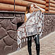 Shawl 'Weasel'. Handmade. An amazing gift, Shawls, Moscow,  Фото №1