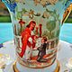 Винтаж: Старинный набор для кофе кофейная пара Communion фарфор SAXE Германия. Кухонная утварь винтажная. Антиквариат и винтаж из Франции. Интернет-магазин Ярмарка Мастеров.  Фото №2