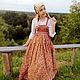 Girlish sundress 'Virinea' round calico, Costumes3, Bryansk,  Фото №1
