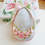 Сувениры и подарки handmade. Livemaster - original item Easter egg gift made of felt with embroidery.. Handmade.