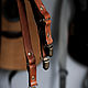 Leather suspenders men's brown. Suspender. odalgoods (odalgoods). My Livemaster. Фото №4