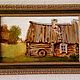 Oil painting 'a house in the village'. Pictures. Paint with Love (lotmarket). My Livemaster. Фото №6