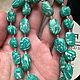 Бусы из амазонита 2. Бусы. gemstone. Ярмарка Мастеров.  Фото №4