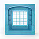 Shelving window No. №3 for dolls 1:6 (Barbie), 1:4: 1:3 MSD,  SD, Doll furniture, St. Petersburg,  Фото №1