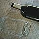 Сервировочная тарелка-бутылка(менажница). Тарелки. Glass&. Интернет-магазин Ярмарка Мастеров.  Фото №2