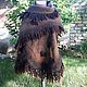 Wild stole made of natural wool and silk, Wraps, Stavropol,  Фото №1