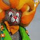  Bear-clown by the name of solar. Teddy Bears. Taya Kart. Online shopping on My Livemaster.  Фото №2