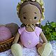 Вязаная игрушка лялечка. Амигуруми куклы и игрушки. Альбина Халимова (alb1981). Интернет-магазин Ярмарка Мастеров.  Фото №2