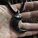 Bear claw on silver pendant. Helper spirit. h-a-n--t-e-r. Online shopping on My Livemaster.  Фото №2