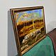 Картина нефтью с Буровой «Сияние севера». Картины. artpetroleum. Ярмарка Мастеров.  Фото №4