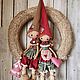 Домовята.Текстильная чердачная кукла.Гном Оберег.Doll. Чердачная кукла. ALBINAToys.. Интернет-магазин Ярмарка Мастеров.  Фото №2