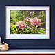 Oil painting Sunny day, peonies. Pictures. Stolypina Elena. Ярмарка Мастеров.  Фото №6
