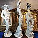 Винтаж: Гейша.Capodimonte.Италия.armani.Статуэтка. Статуэтки винтажные. Антик.Декор.Винтаж. Ярмарка Мастеров.  Фото №14