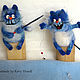 Синие коты. На рыбалке, Мягкие игрушки, Краснодар,  Фото №1