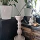 Подсвечник классический из бетона. Подсвечники. Forever-decor-beton. Интернет-магазин Ярмарка Мастеров.  Фото №2