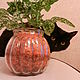 Флорариум "Тыковка". Флорариумы. Black Cat (blackcatart). Ярмарка Мастеров.  Фото №5