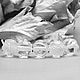 Заказать Комплект из 5 бусин бусины лэмпворк белый. Любовь Кузьмина Бусины лэмпворк (Byma-businki). Ярмарка Мастеров. . Бусины Фото №3
