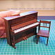 Order Piano 1/12. papa-marko. Livemaster. . Doll furniture Фото №3